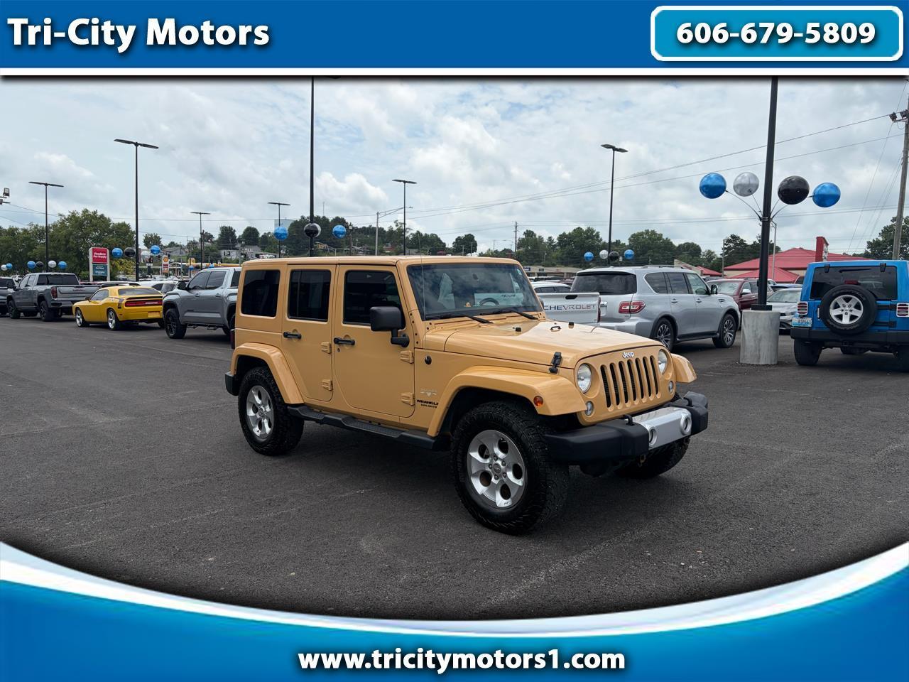 Jeep Wrangler Unlimited 4WD 4dr Sahara 2014