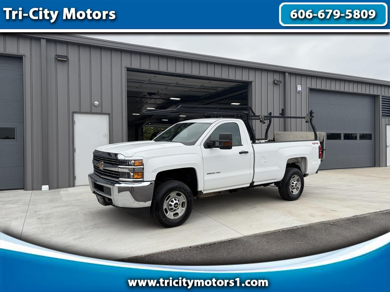 Chevrolet Silverado 2500HD 4WD Reg Cab 133.6" Work Truck 2018