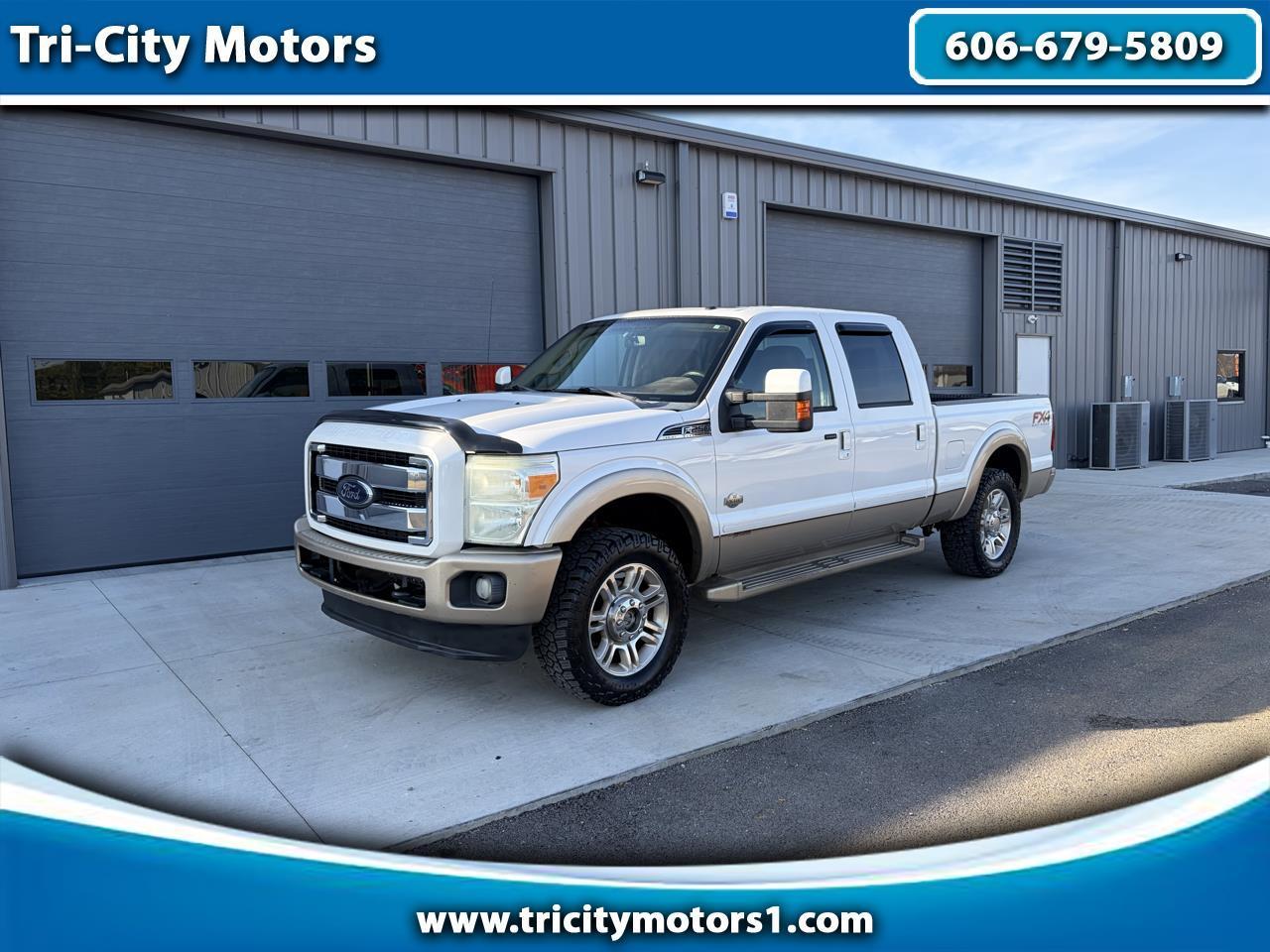 Ford Super Duty F-250 SRW 4WD Crew Cab 156" King Ranch 2012