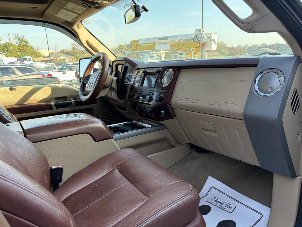 Ford Super Duty F-250 SRW 4WD Crew Cab 156" King Ranch 2012