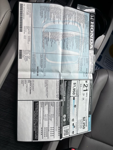 Honda Ridgeline RTL-E AWD 2020