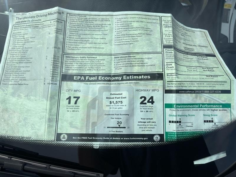 BMW Z4 sDrive35i 2009