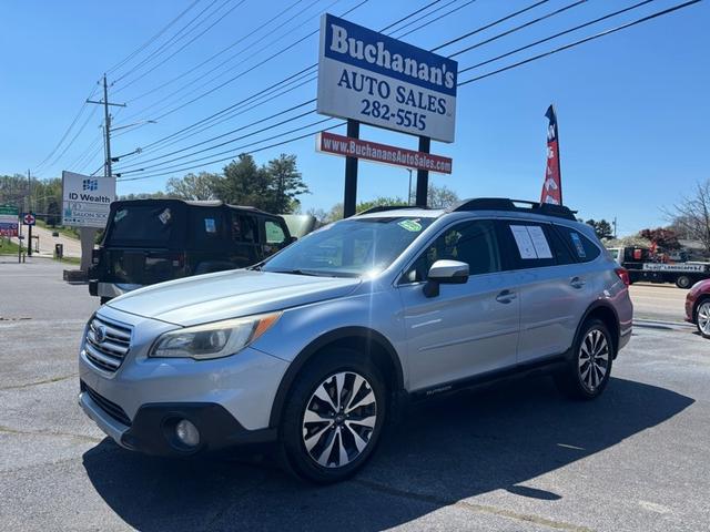 Silver 2015 Subaru Outback 3.6R Limited Wagon All-Wheel Drive Automatic