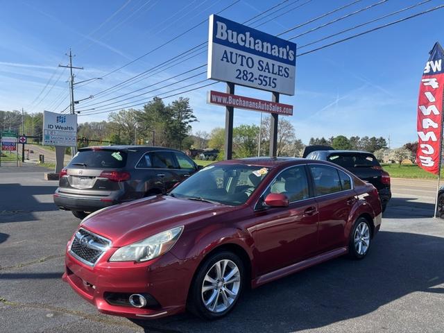 Red 2014 Subaru Legacy 2.5i Limited AWD Sedan All-Wheel Drive Automatic