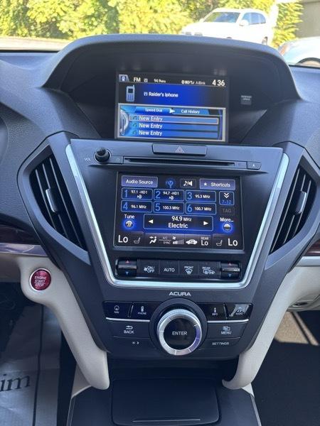 Acura MDX SH-AWD 9-Spd AT w/Tech Package 2016