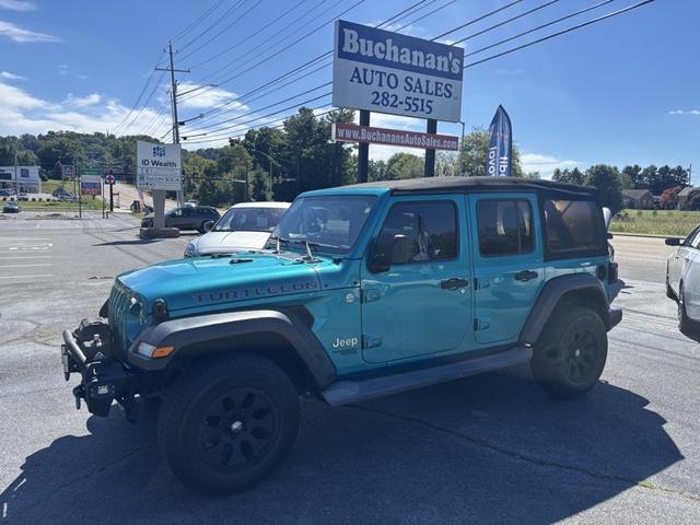 Light Blue 2019 Jeep Wrangler SUV / Crossover Four-Wheel Drive Automatic