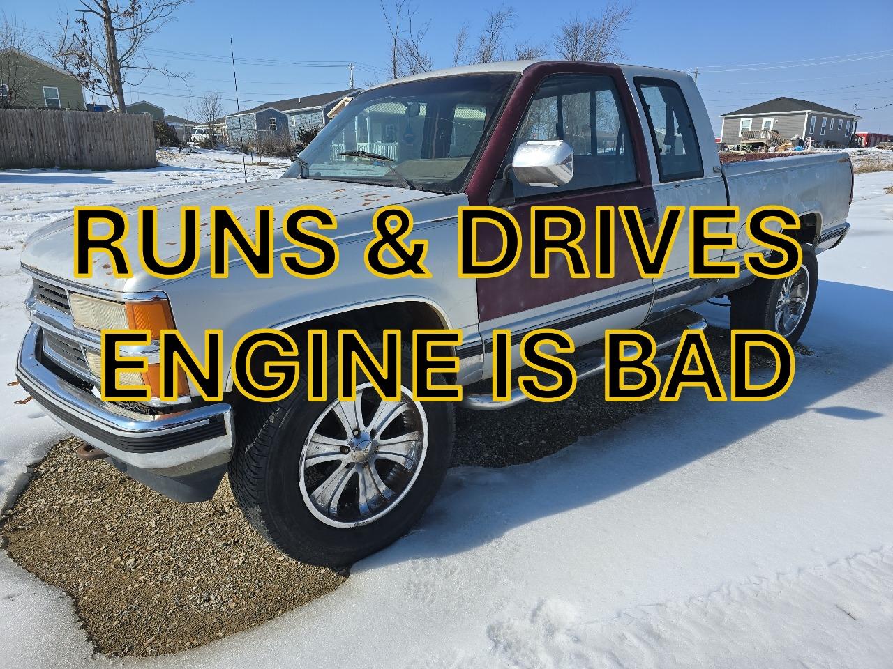 1991 Chevrolet C/K 1500 Extended Cab LB 4WD