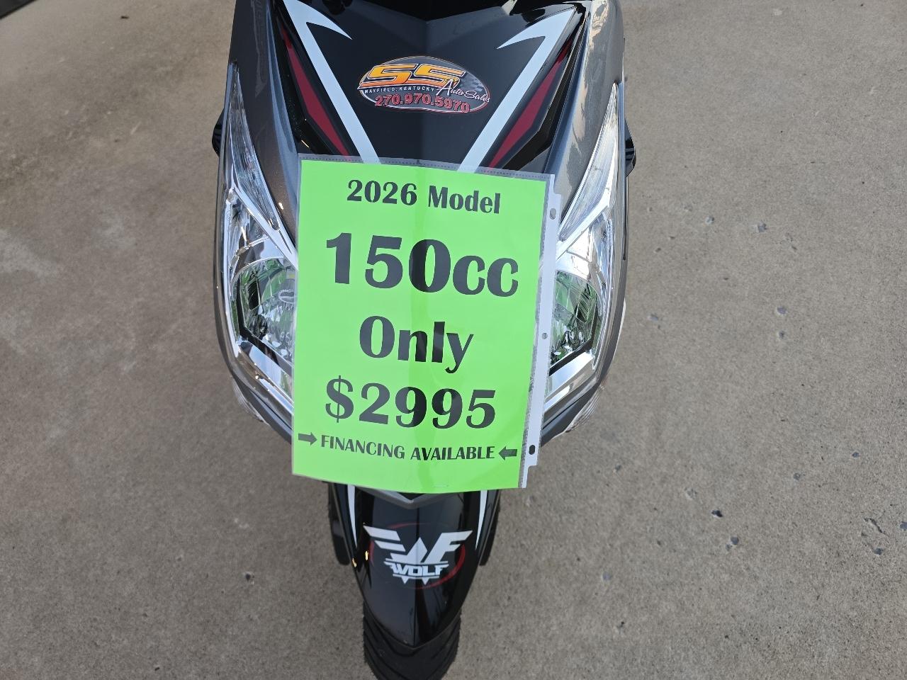 Wolf Brand Scooters EX-150  2026
