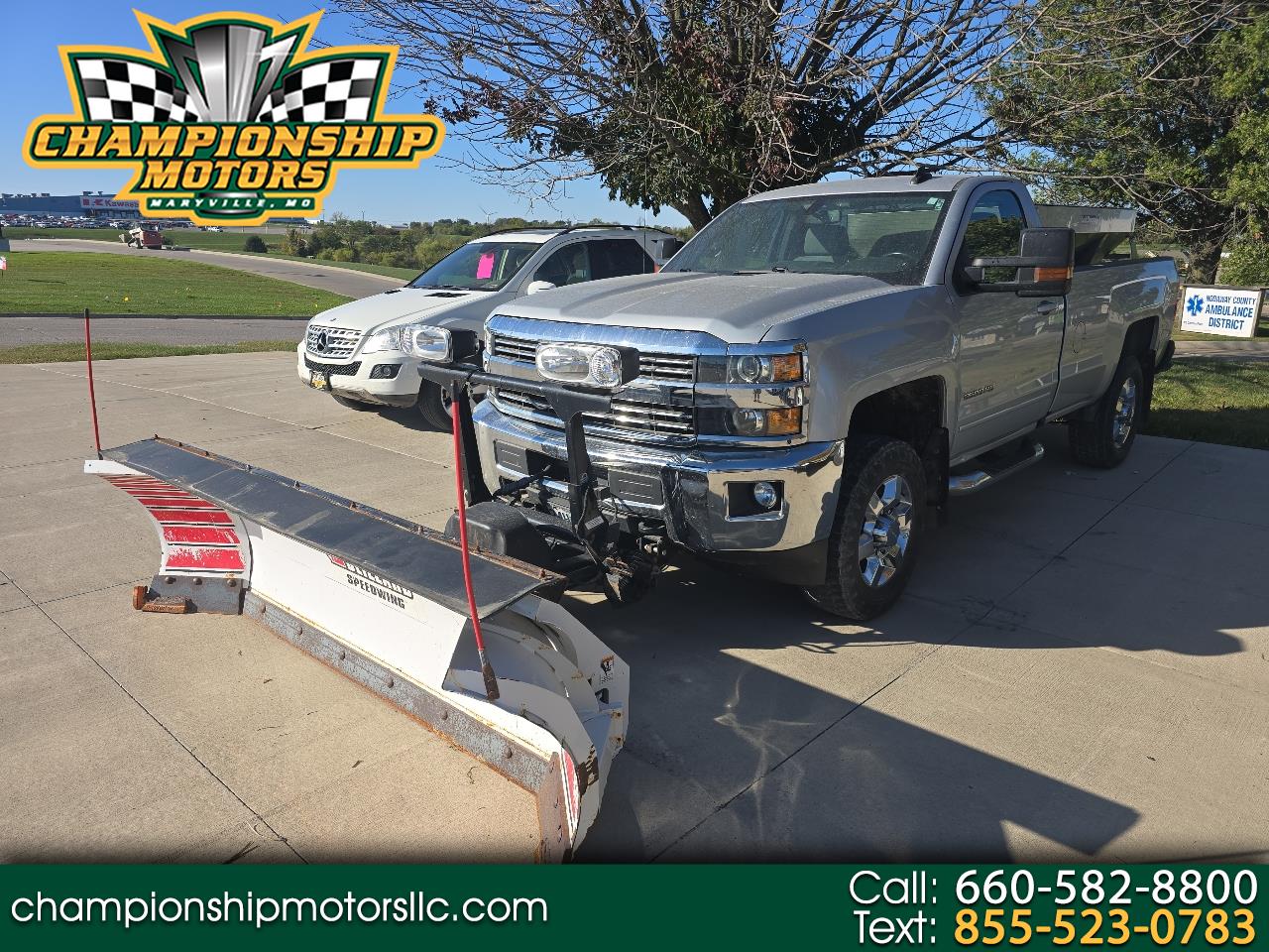 Chevrolet Silverado 2500HD 4WD Reg Cab 133.6" LT 2016