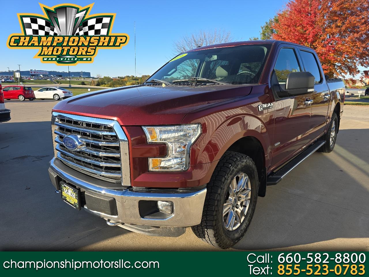 2016 Ford F-150 4WD SuperCrew 139" XLT