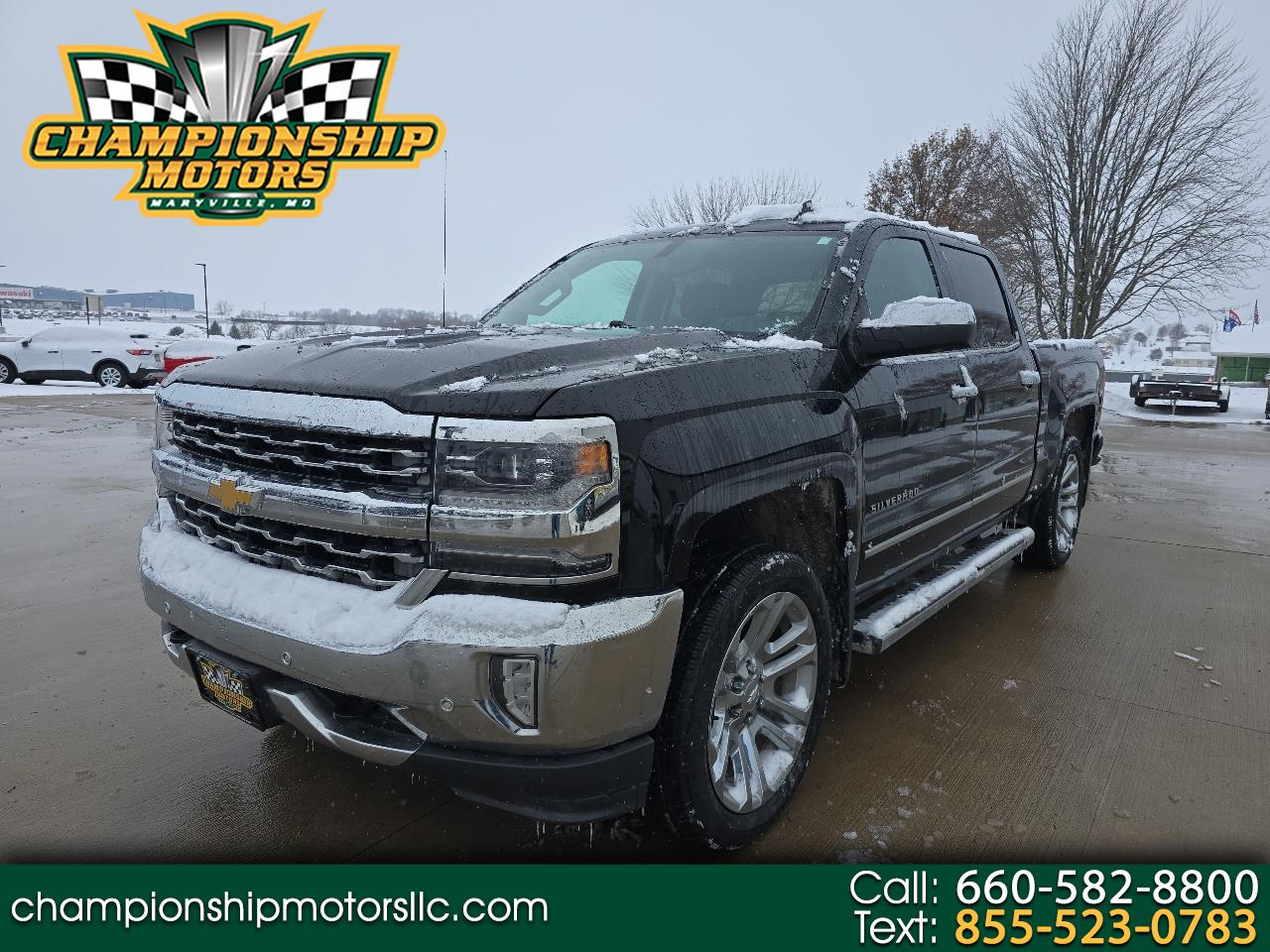 2016 Chevrolet Silverado 1500 4WD Crew Cab 143.5" LTZ w/1LZ