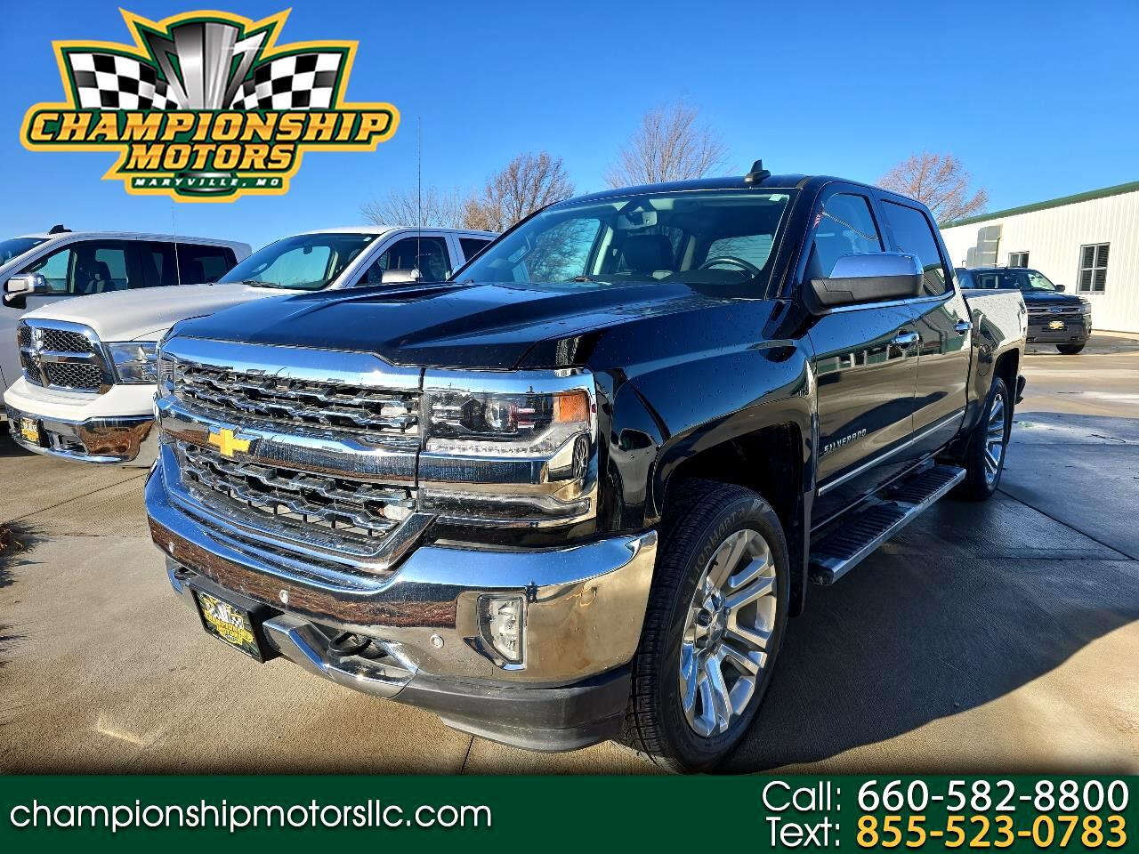 2016 Chevrolet Silverado 1500 4WD Crew Cab 143.5" LTZ w/1LZ