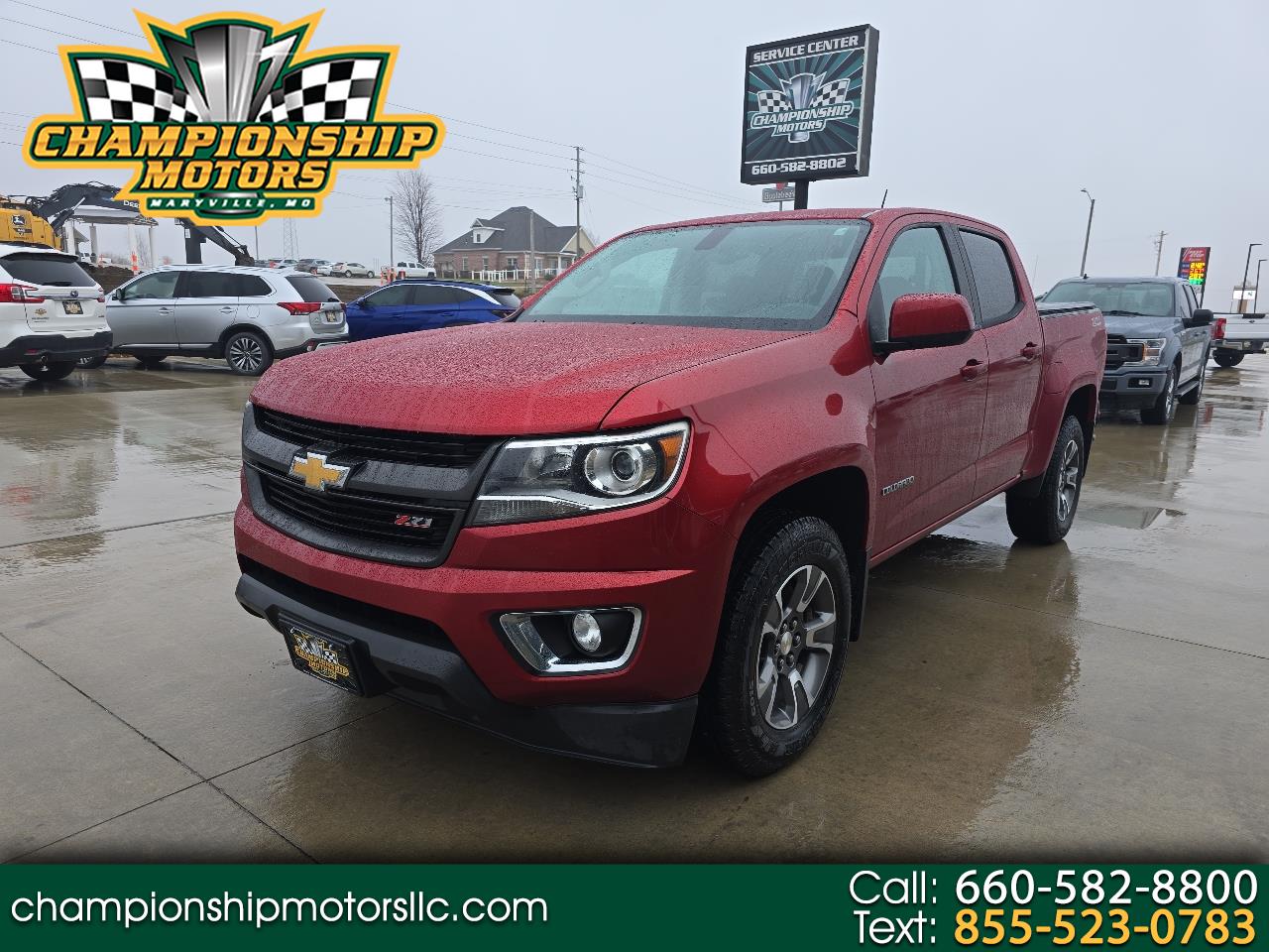 2016 Chevrolet Colorado 4WD Crew Cab 128.3" Z71