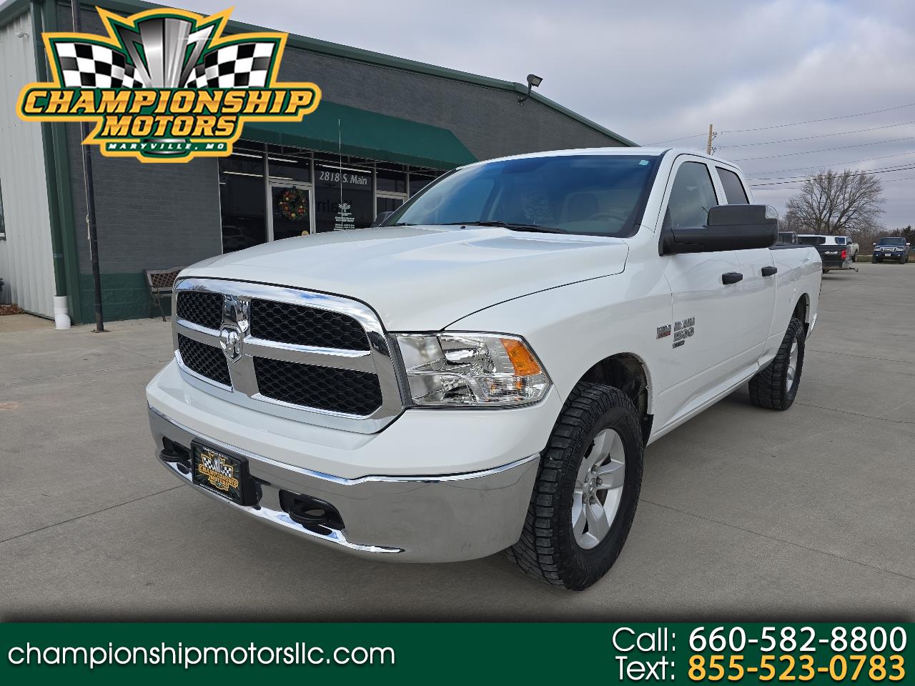 2019 RAM 1500 Classic Tradesman 4x4 Quad Cab 6'4" Box