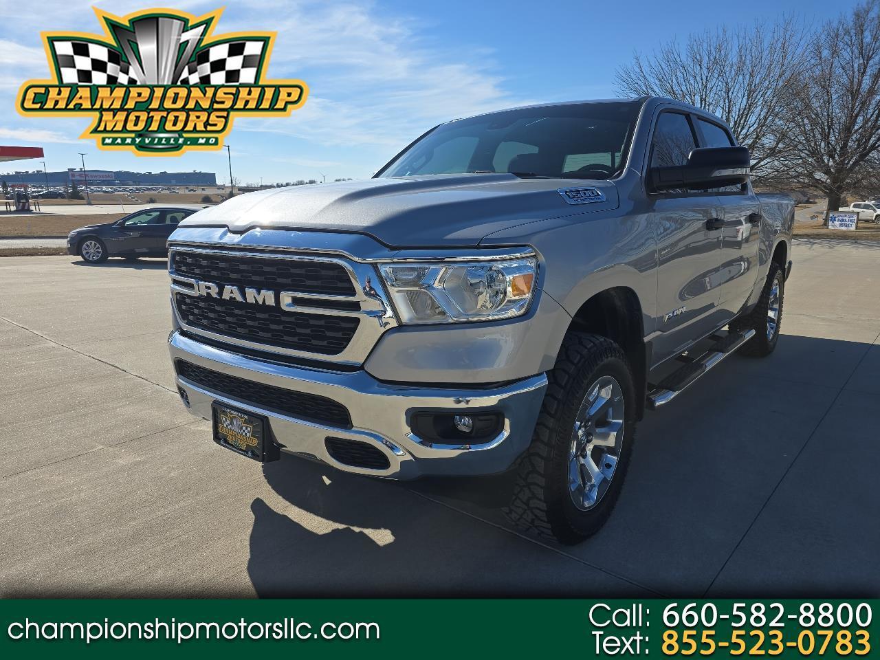 2023 RAM 1500 Big Horn 4x4 Crew Cab 5'7" Box