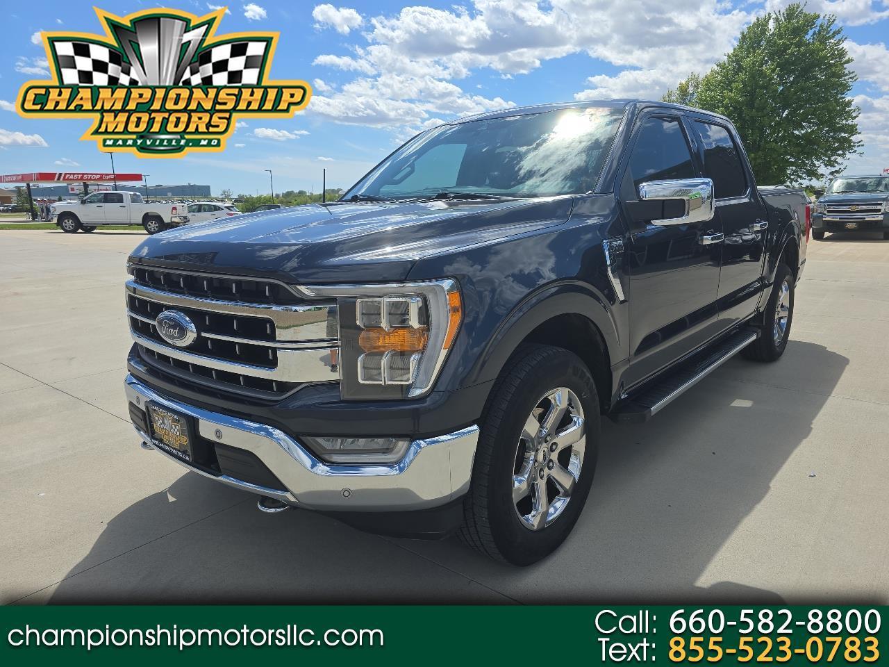 Ford F-150 Lariat SuperCrew 5.5-ft. Bed 4WD 2021