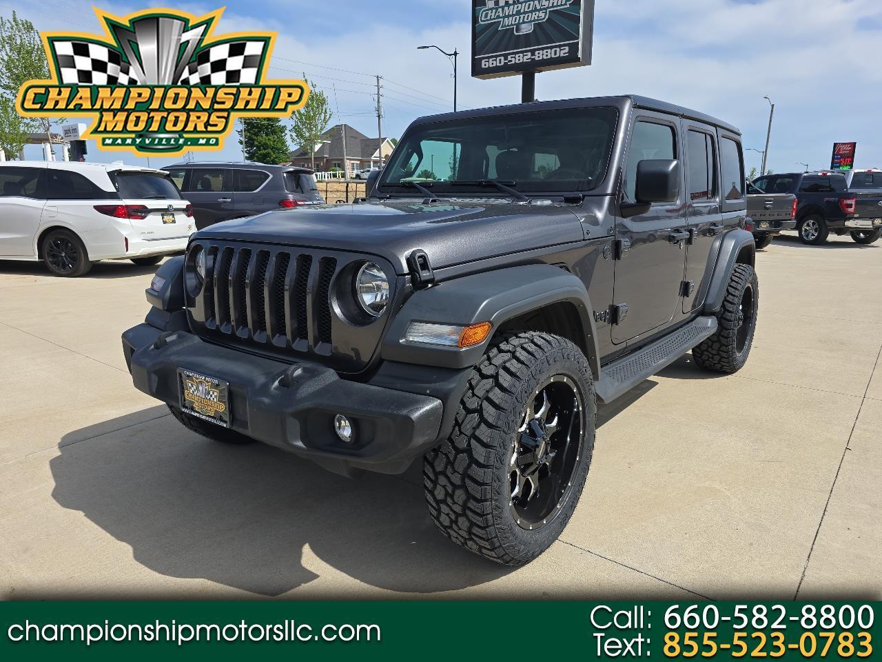 2023 Jeep Wrangler Sport S 4 Door 4x4
