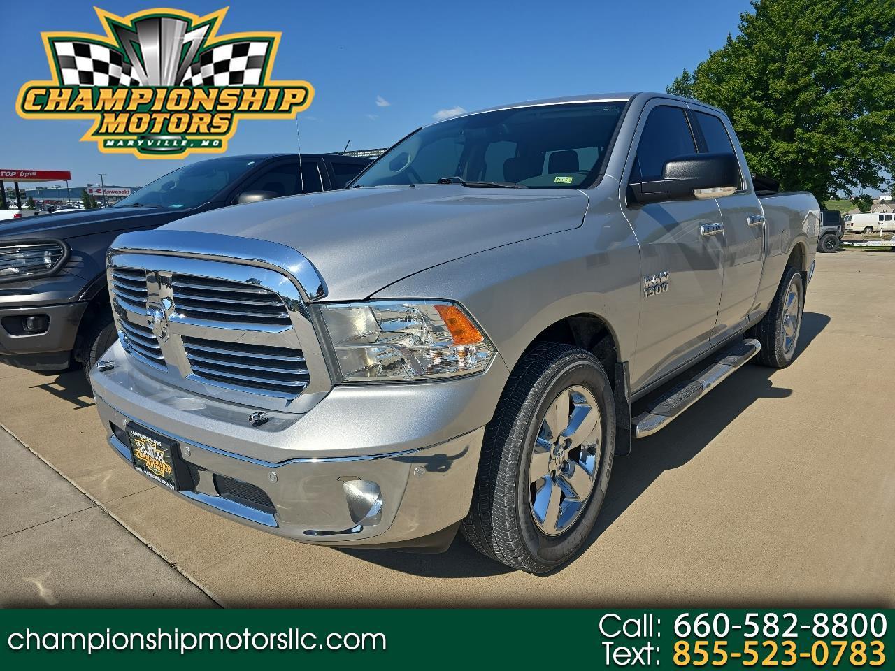 2017 RAM 1500 Big Horn 4x4 Quad Cab 6'4" Box