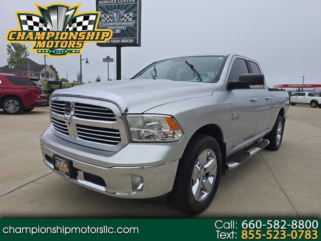 2017 RAM 1500 Big Horn 4x4 Quad Cab 6'4" Box