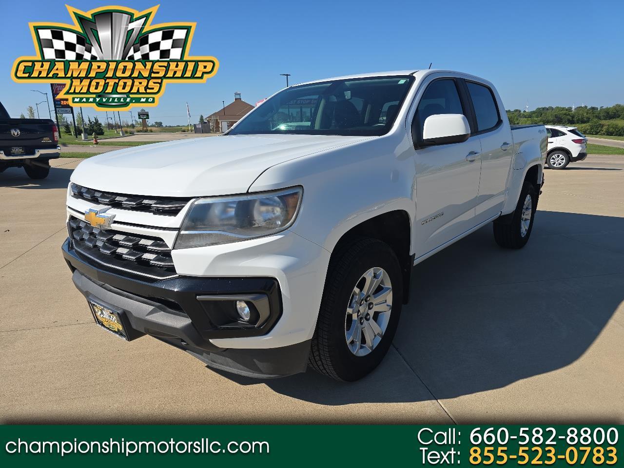 2021 Chevrolet Colorado 4WD Crew Cab 128" LT