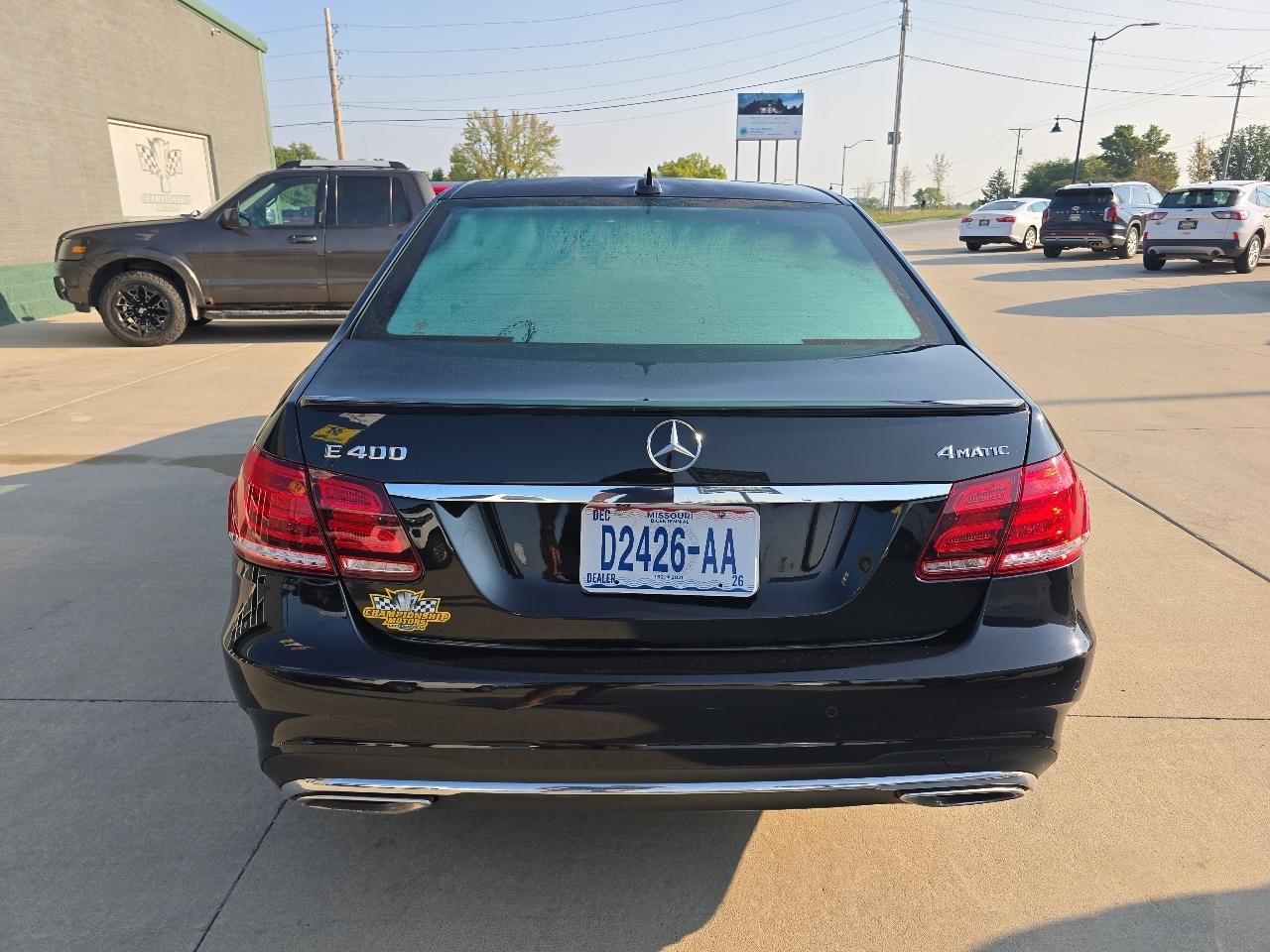 Mercedes-Benz E-Class 4dr Sdn E 400 4MATIC 2015