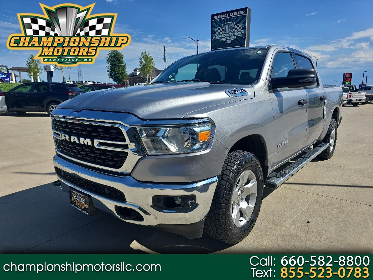 2023 RAM 1500 Big Horn 4x4 Crew Cab 5'7" Box