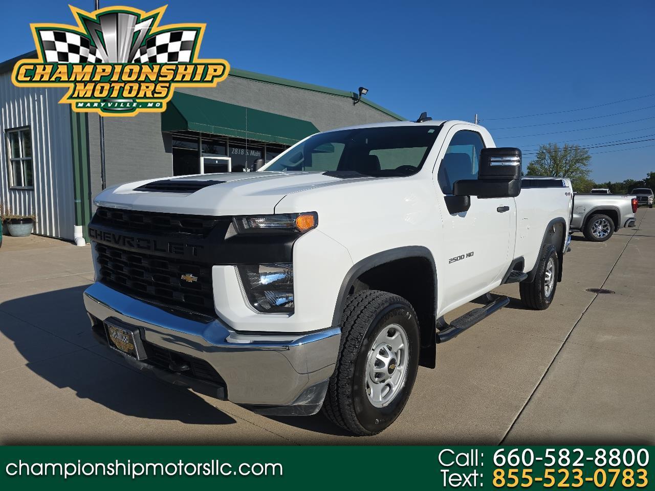 2022 Chevrolet Silverado 2500HD 4WD Reg Cab 142" Work Truck