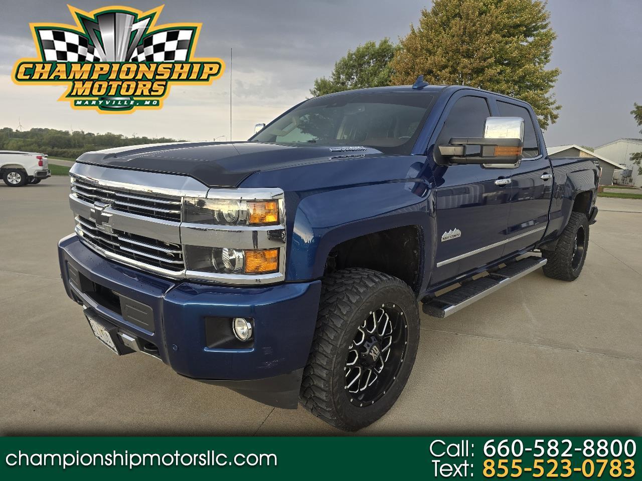2016 Chevrolet Silverado 3500HD 4WD Crew Cab 153.7" High Country