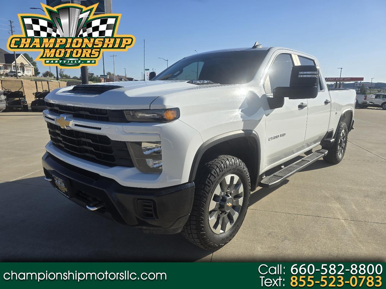 2024 Chevrolet Silverado 2500HD 4WD Crew Cab 159" Custom