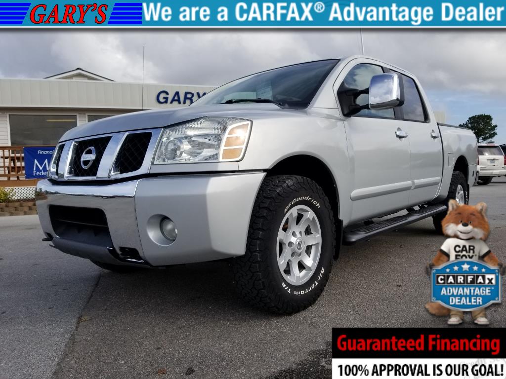 Used 2004 Nissan Titan LE Crew Cab 4WD for Sale in Sneads Ferry NC