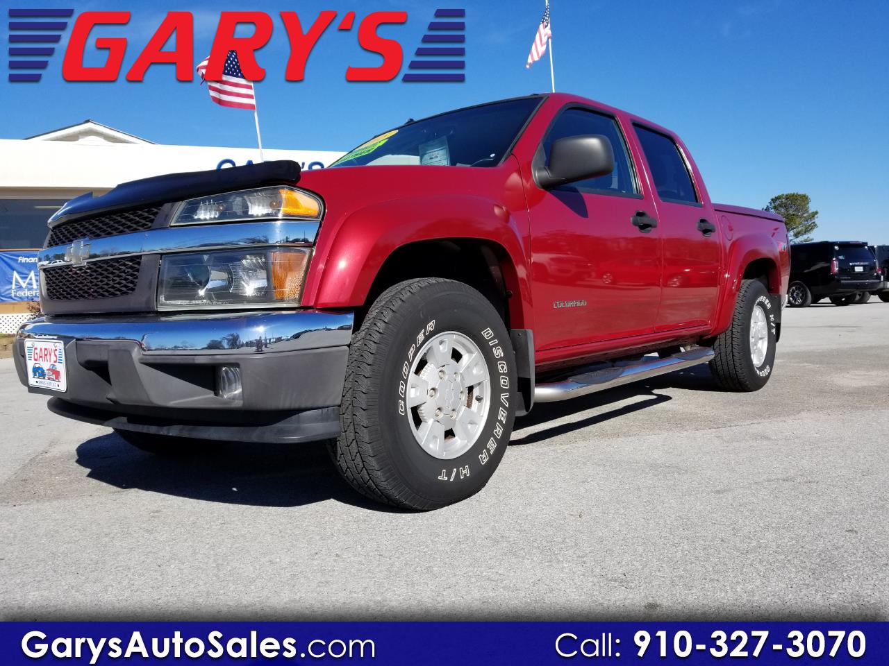 Used 2005 Chevrolet Colorado LS Z71 Crew Cab 2WD w/1SF for Sale in Sneads Ferry NC 28460 Gary's
