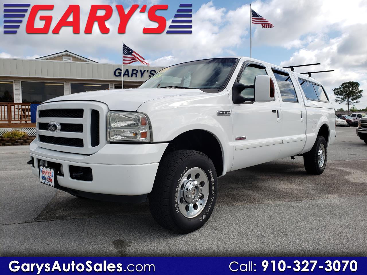 Used 2007 Ford F250 SD XLT Crew Cab 4WD for Sale in Sneads Ferry NC