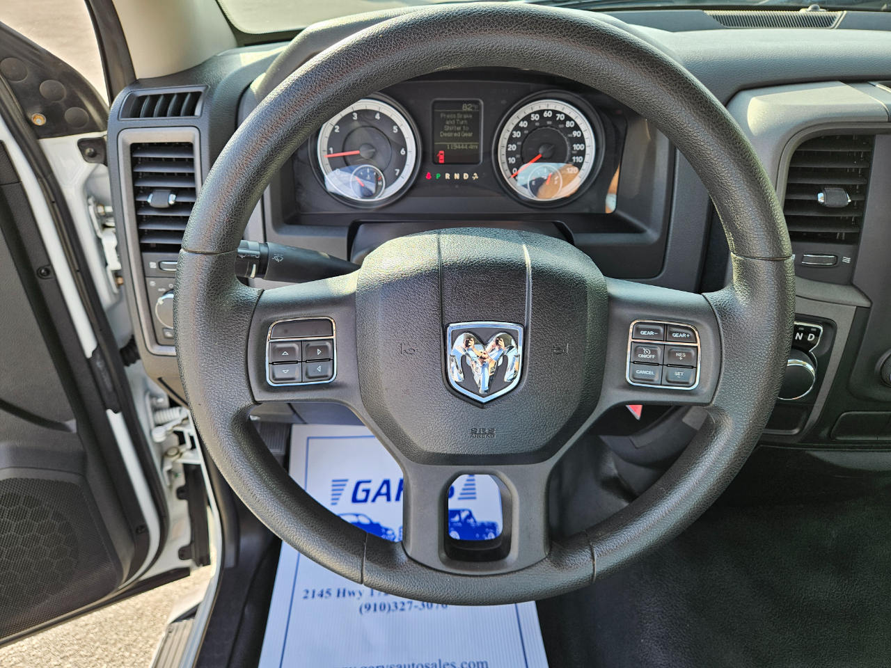 RAM 1500 Tradesman Regular Cab SWB 2WD 2013