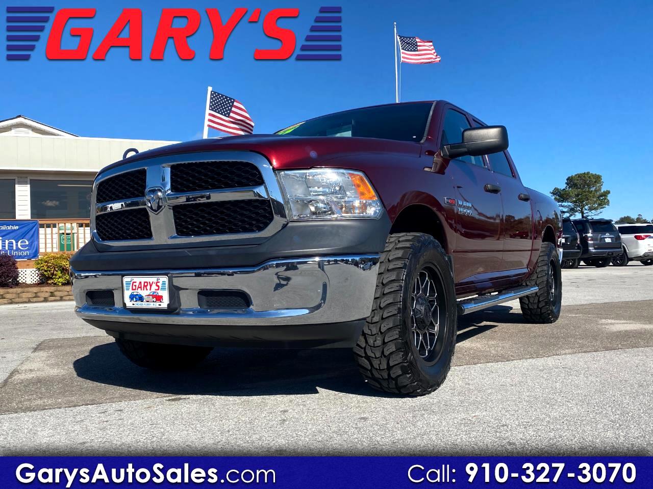 Used 2016 RAM 1500 Tradesman Crew Cab SWB 4WD for Sale in Sneads Ferry NC 28460 Gary's Auto Sales