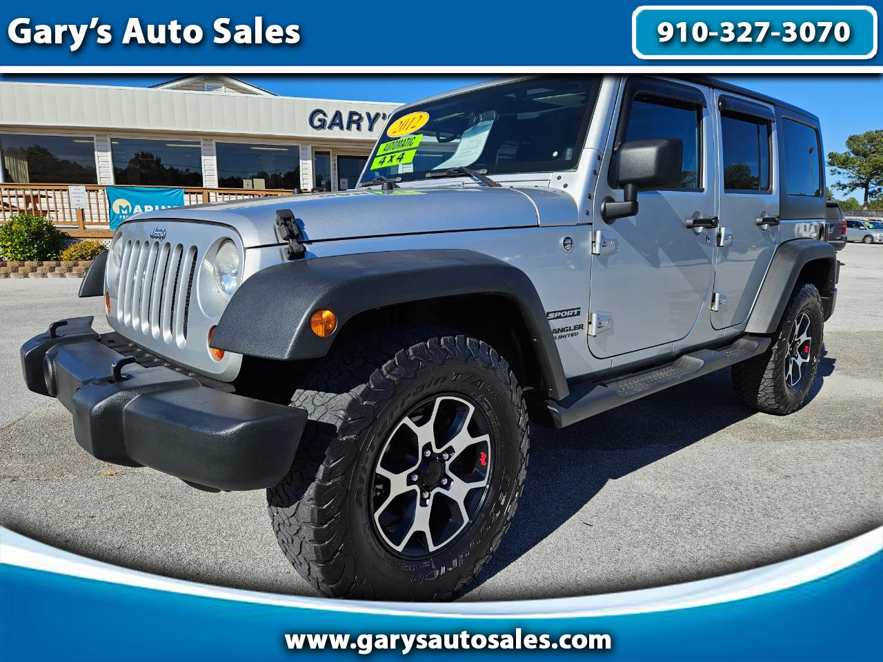 Jeep Wrangler Unlimited Sport 4WD 2012 Jeep Wrangler Unlimited Sport 4WD 2012