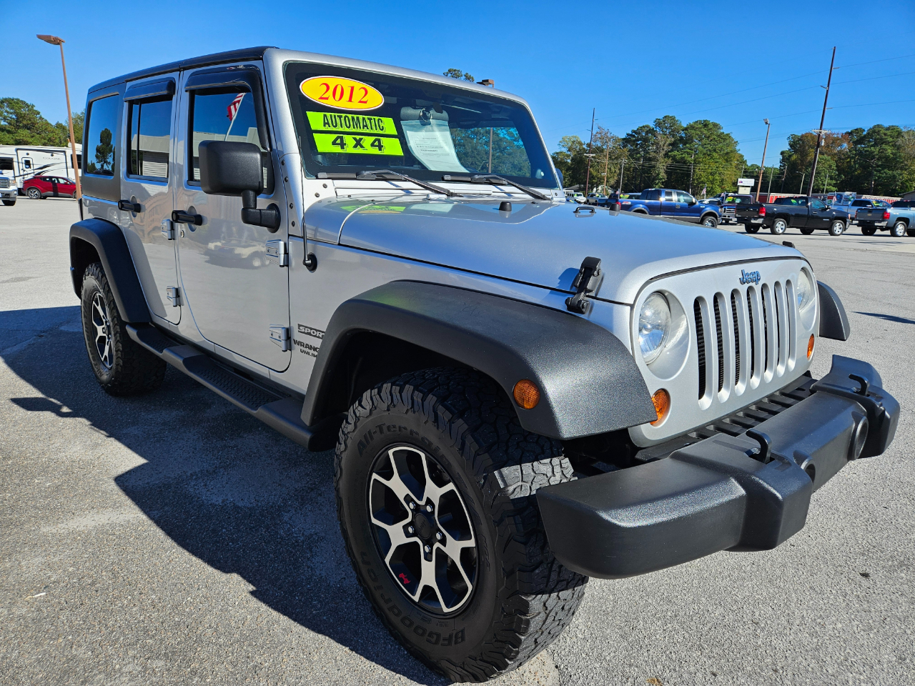Jeep Wrangler Unlimited Sport 4WD 2012 Jeep Wrangler Unlimited Sport 4WD 2012
