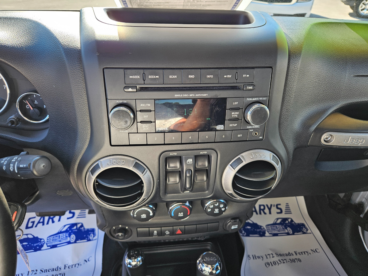 Jeep Wrangler Unlimited Sport 4WD 2012 Jeep Wrangler Unlimited Sport 4WD 2012