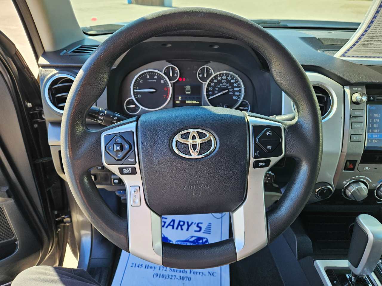 Toyota Tundra 4WD Truck CrewMax 5.7L V8 6-Spd AT SR5 (Natl) 2014