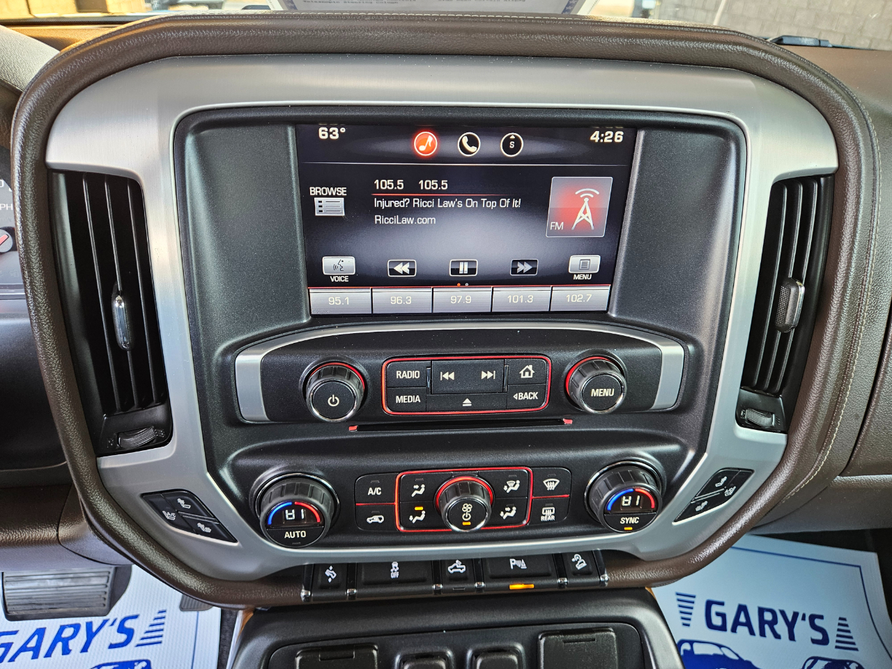 GMC Sierra 1500 SLT Crew Cab  Short Box 4WD 2015