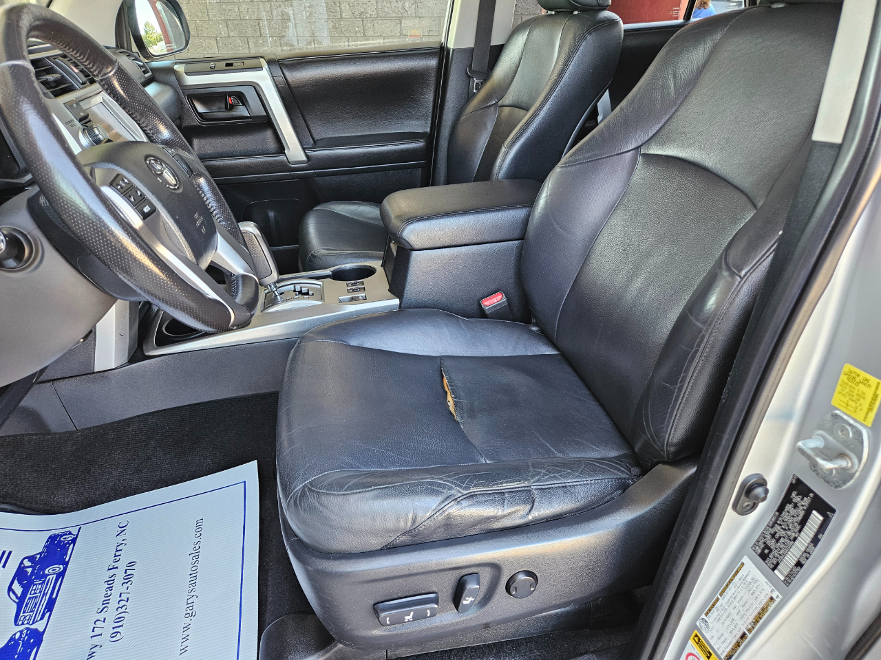 Toyota 4Runner 4WD 4dr V6 Limited (Natl) 2010