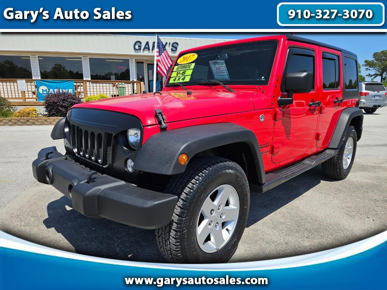 2017 Jeep Wrangler Unlimited Sport 4x4