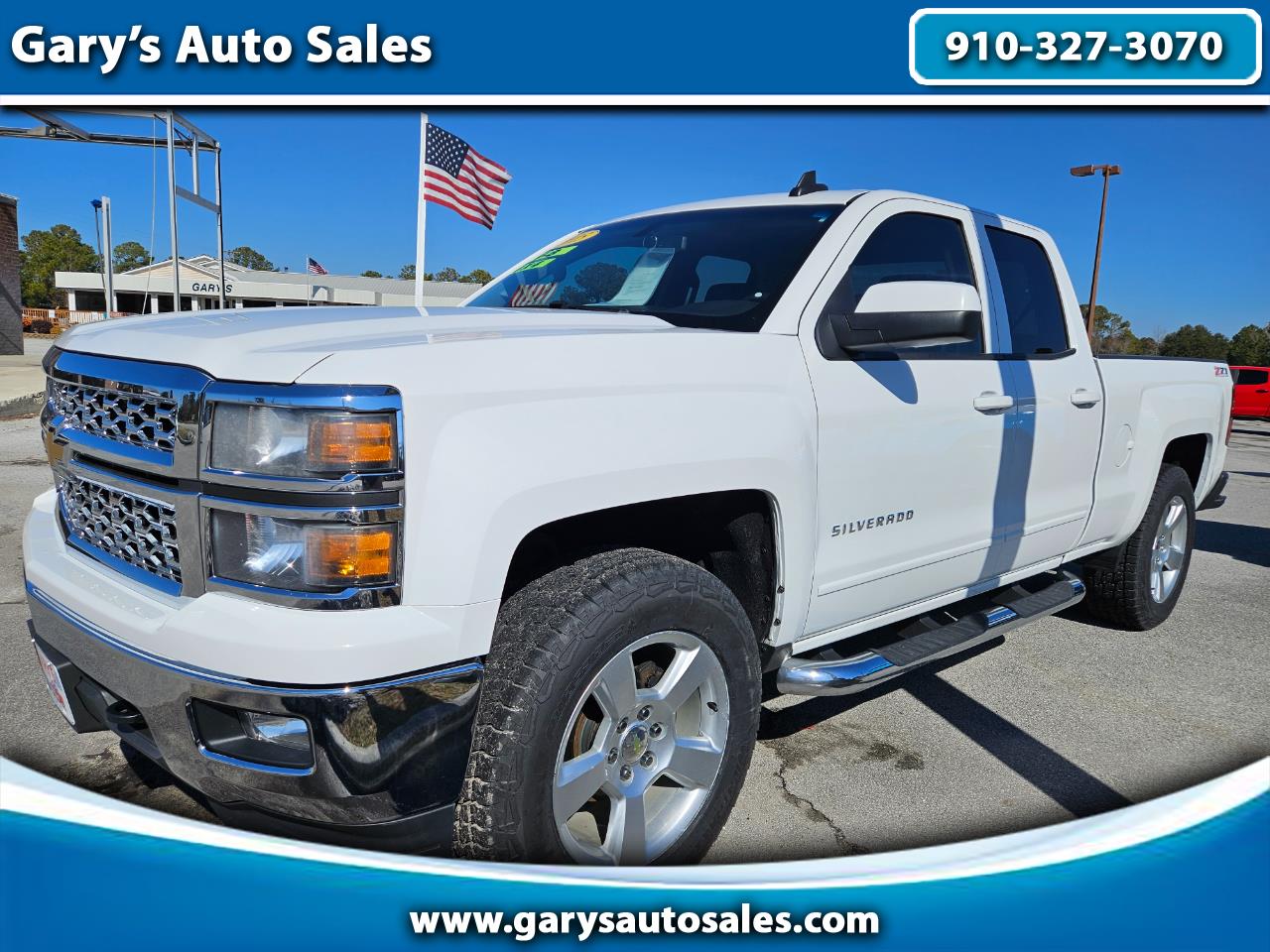 2015 Chevrolet Silverado 1500 4WD Double Cab 143.5" LT w/1LT