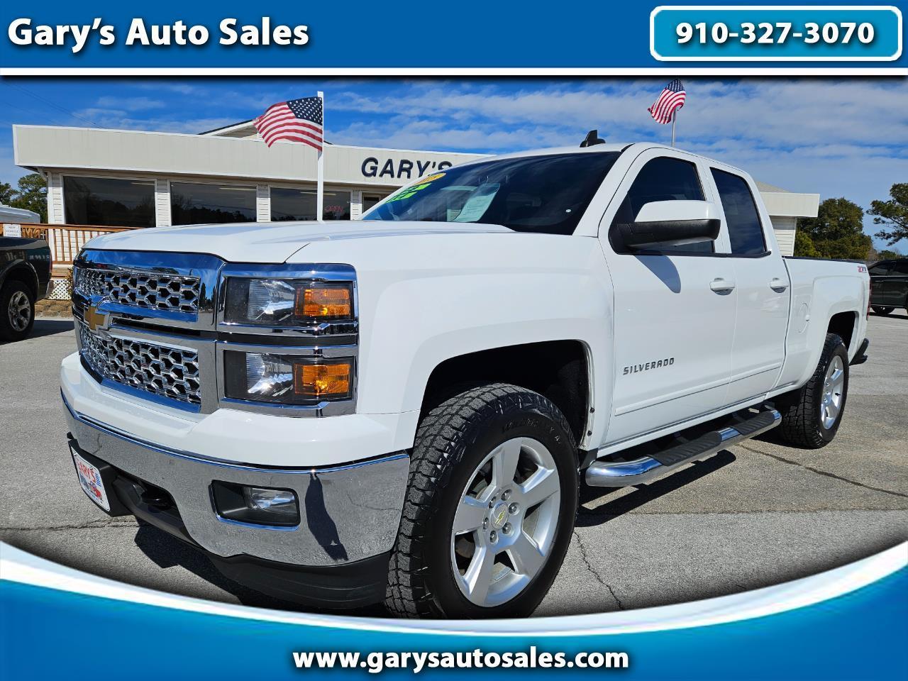 2015 Chevrolet Silverado 1500 4WD Double Cab 143.5" LT w/1LT