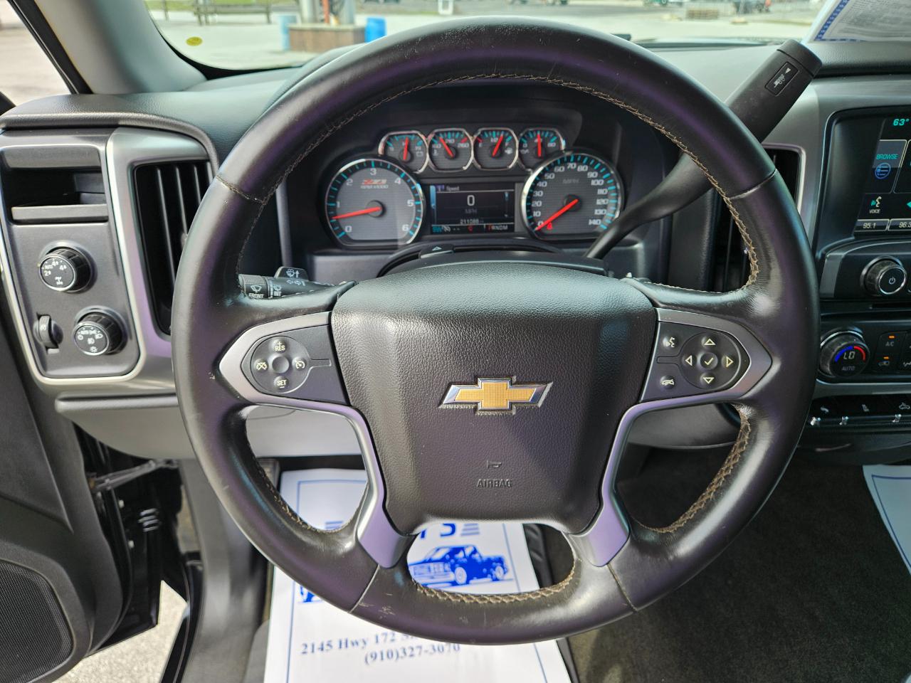 Chevrolet Silverado 1500 LT Crew Cab 4WD SWB 2015