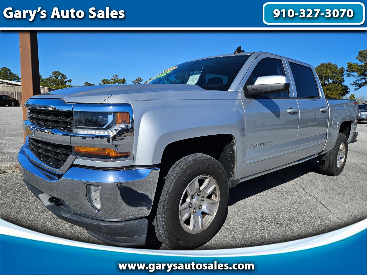 2018 Chevrolet Silverado 1500 4WD Crew Cab 143.5" LT w/1LT