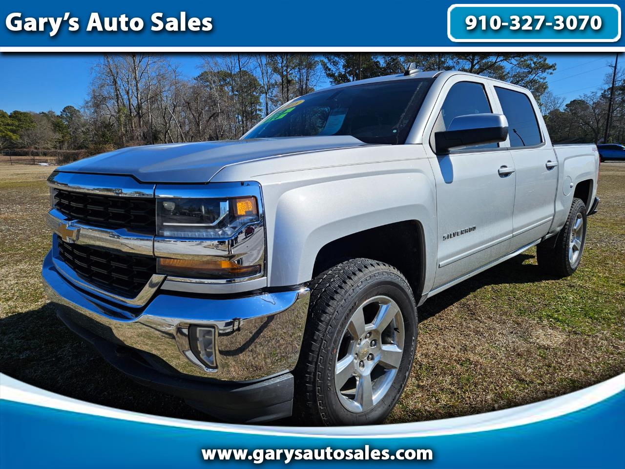 2018 Chevrolet Silverado 1500 4WD Crew Cab 143.5" LT w/1LT