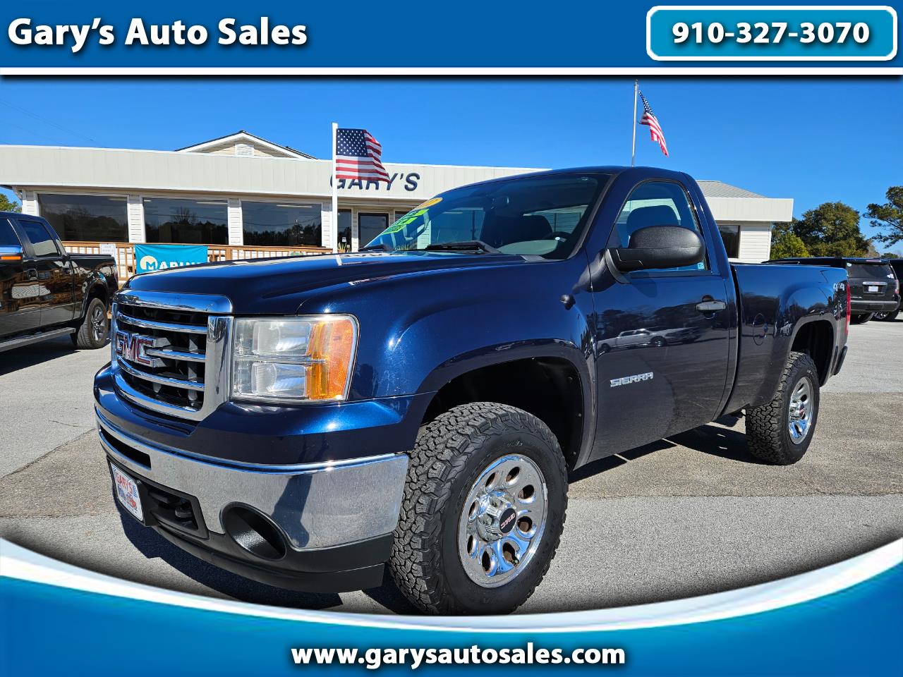 2012 GMC Sierra 1500 4WD Reg Cab 119.0" Work Truck