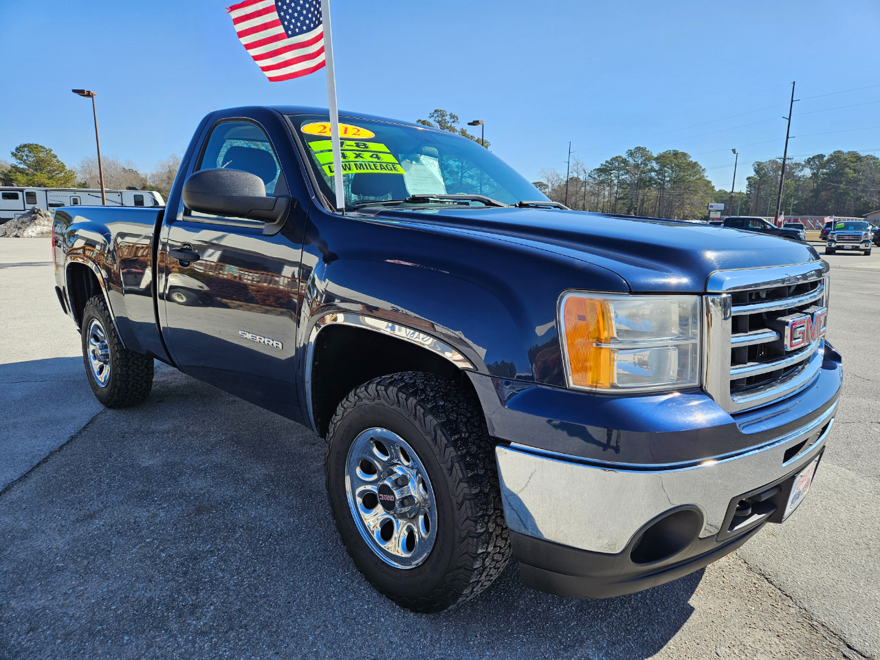 GMC Sierra 1500 4WD Reg Cab 119.0" Work Truck 2012