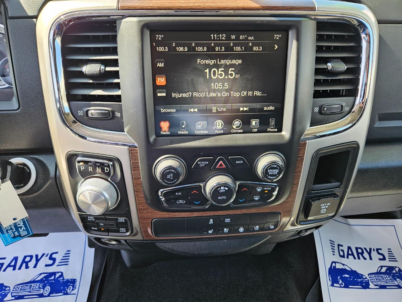 RAM 1500 Laramie 4x4 Crew Cab 5'7" Box 2017