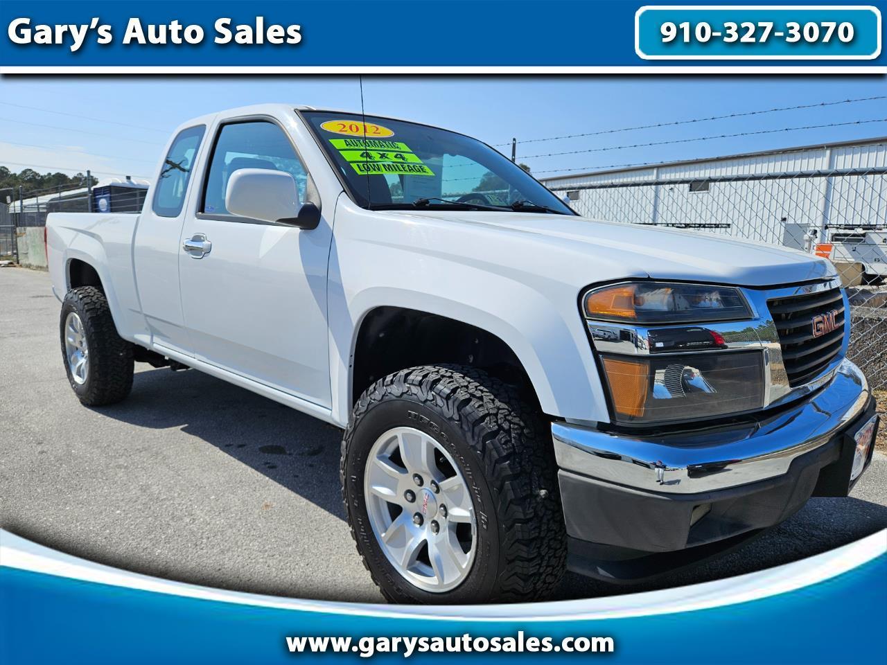 2012 GMC Canyon 4WD Ext Cab Work Truck